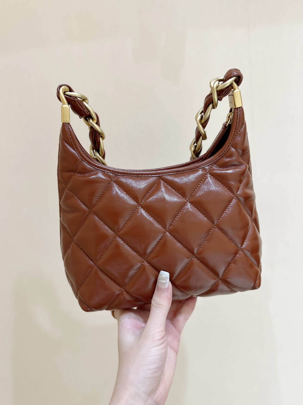 Ellebag top replica The Chanel Small Hobo Bag in Brown: 2024’s Must-Have Accessory(2024 Dec Updated)-Ti o dara ju Didara iro Louis Vuitton apo Online itaja, Ajọra onise apo ru