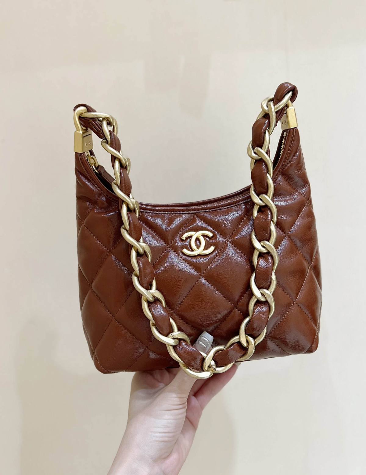 Ellebag top replica The Chanel Small Hobo Bag in Brown: 2024’s Must-Have Accessory(2024 Dec Updated)-Ti o dara ju Didara iro Louis Vuitton apo Online itaja, Ajọra onise apo ru