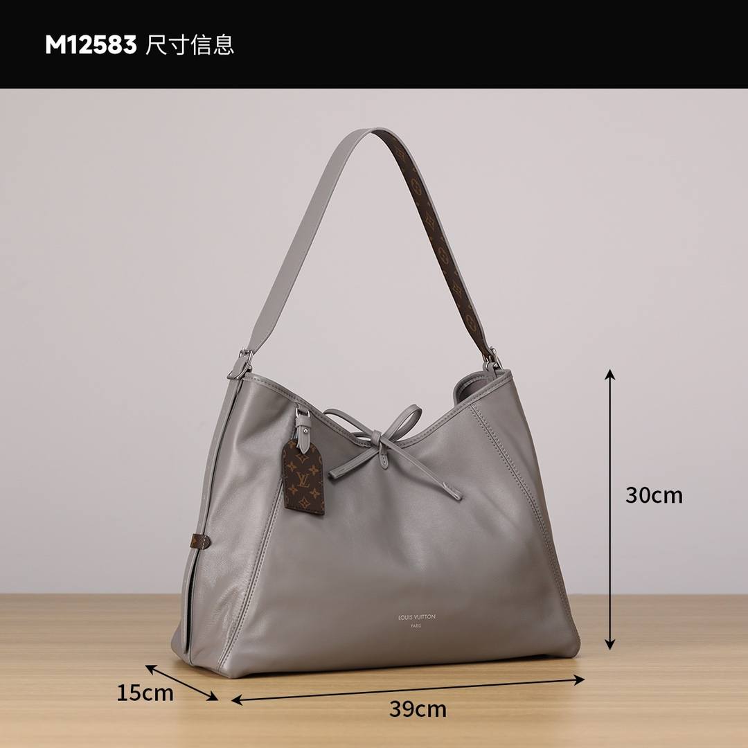 Ellebag’s Precision Craft: M12583 CarryAll Dark Medium Handbag – A 1:1 Replica Masterpiece(2024 Dec Updated)-Best Quality Fake Louis Vuitton Bag Online Store, Replica designer bag ru