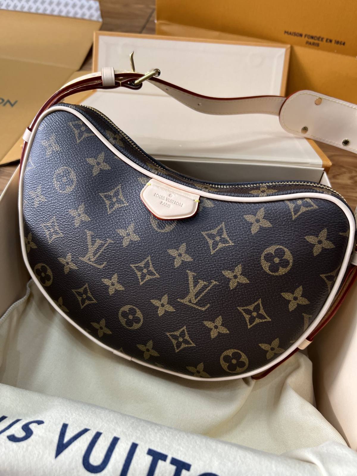 Ellebag’s 1:1 Replica Journey of the Louis Vuitton M46828 Croissant Handbag(2024 Dec Updated)-ఉత్తమ నాణ్యత నకిలీ లూయిస్ విట్టన్ బ్యాగ్ ఆన్‌లైన్ స్టోర్, రెప్లికా డిజైనర్ బ్యాగ్ రు