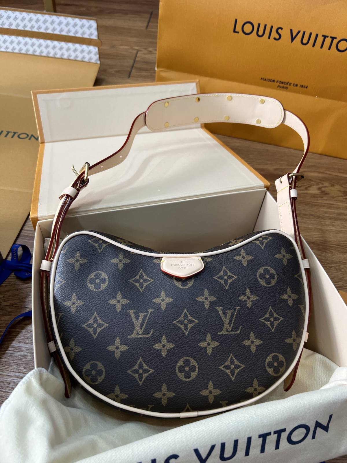 Ellebag’s 1:1 Replica Journey of the Louis Vuitton M46828 Croissant Handbag(2024 Dec Updated)-ఉత్తమ నాణ్యత నకిలీ లూయిస్ విట్టన్ బ్యాగ్ ఆన్‌లైన్ స్టోర్, రెప్లికా డిజైనర్ బ్యాగ్ రు