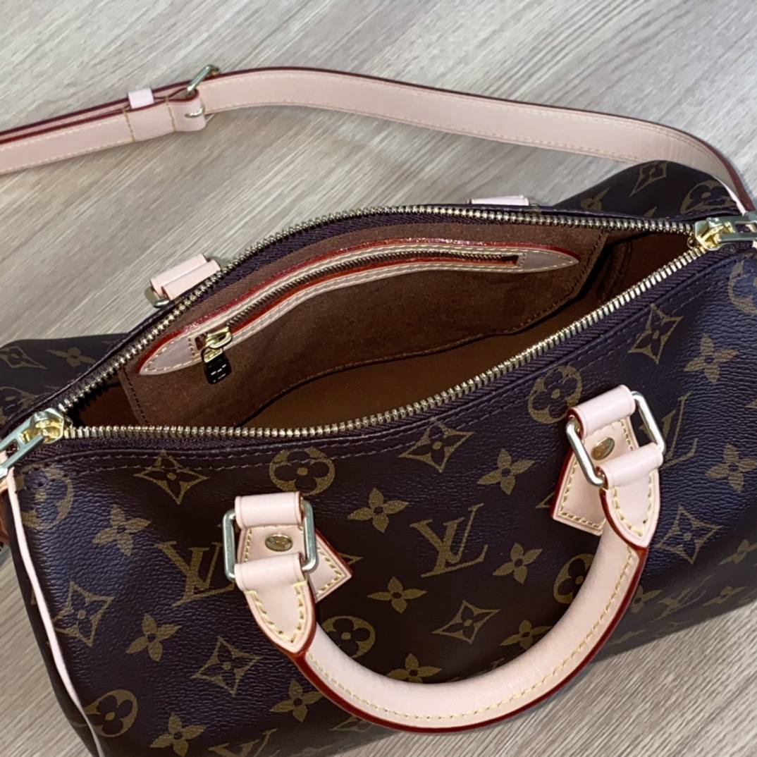 Ellebag’s 1:1 Replica of Louis Vuitton M41113 Speedy 25 Handbag with Shoulder Strap – Perfect Craftsmanship and Timeless Style(2024 Dec Updated)-ఉత్తమ నాణ్యత నకిలీ లూయిస్ విట్టన్ బ్యాగ్ ఆన్‌లైన్ స్టోర్, రెప్లికా డిజైనర్ బ్యాగ్ రు