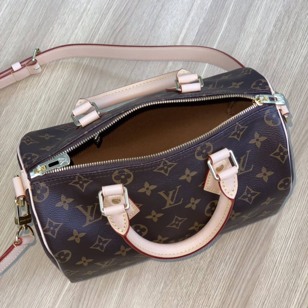 Ellebag’s 1:1 Replica of Louis Vuitton M41113 Speedy 25 Handbag with Shoulder Strap – Perfect Craftsmanship and Timeless Style(2024 Dec Updated)-ఉత్తమ నాణ్యత నకిలీ లూయిస్ విట్టన్ బ్యాగ్ ఆన్‌లైన్ స్టోర్, రెప్లికా డిజైనర్ బ్యాగ్ రు