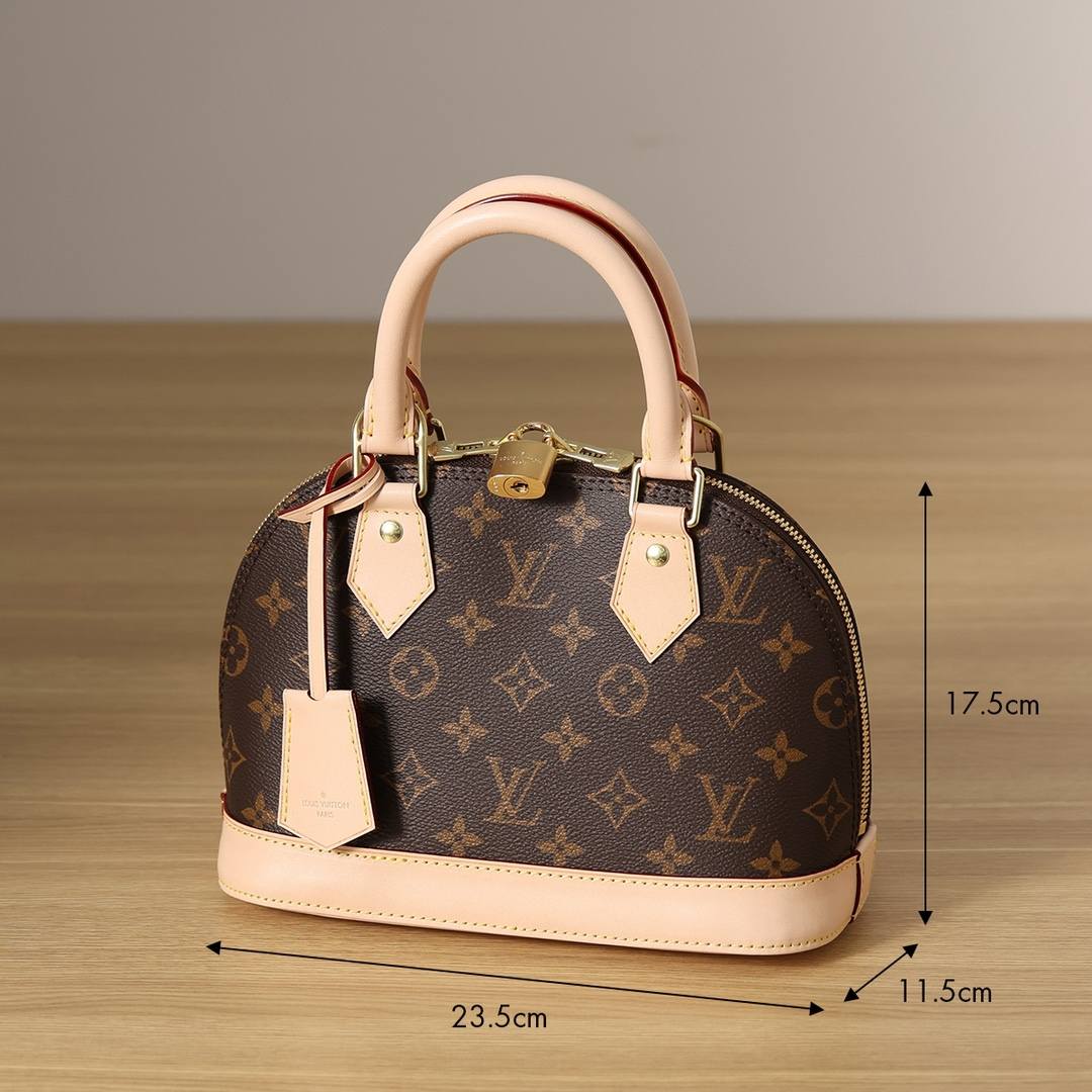 Ellebag’s 1:1 Replica of Louis Vuitton M53152 Alma BB: A Masterclass in Craftsmanship and Timeless Design(2024 Dec Updated)-Best Quality Fake Louis Vuitton Bag Online Store, Replica designer bag ru