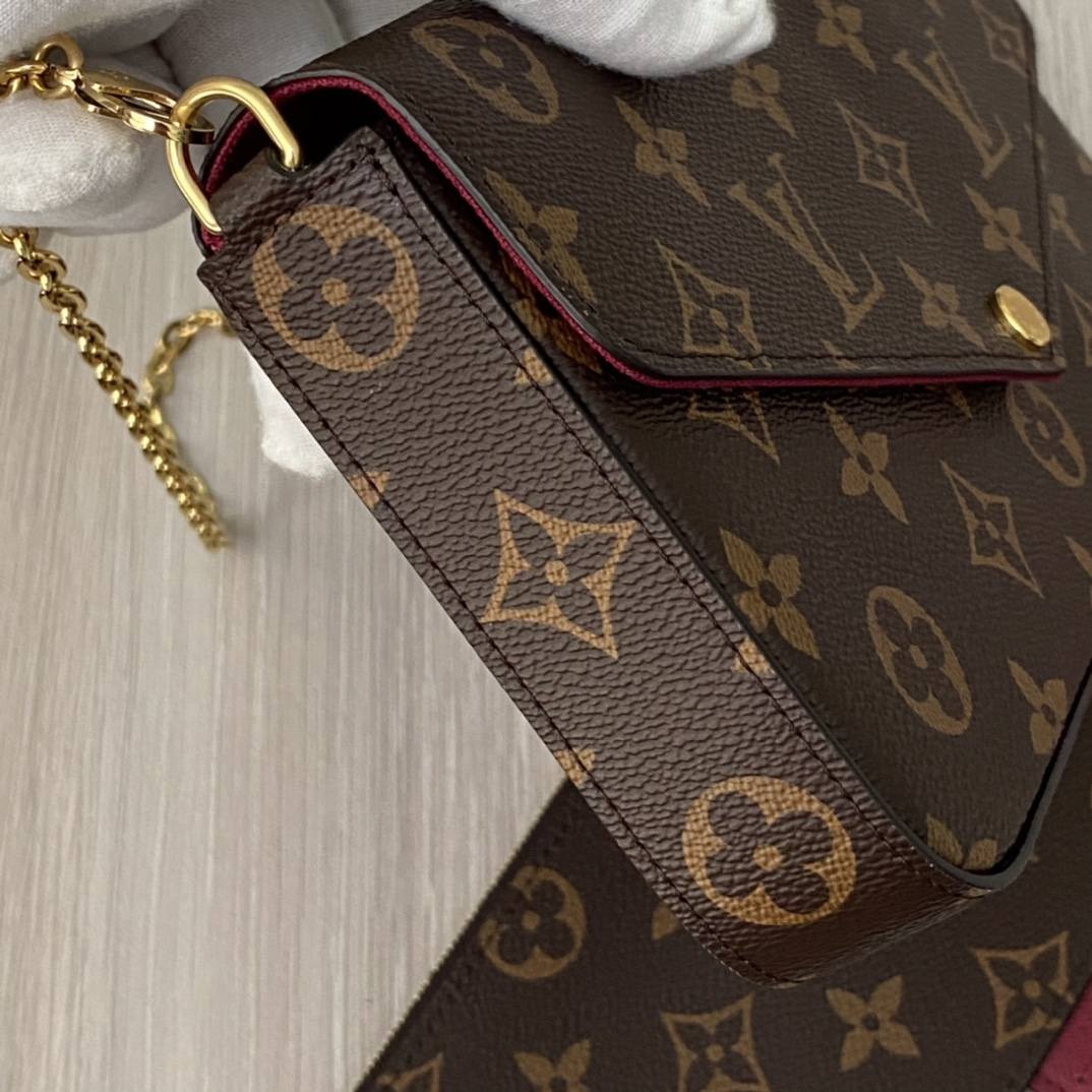 Ellebag’s 1:1 Replica of Louis Vuitton M61276 Pochette Félicie Chain Bag(2024 Dec Updated)-Best Quality Fake Louis Vuitton Bag Online Store, Replica designer bag ru