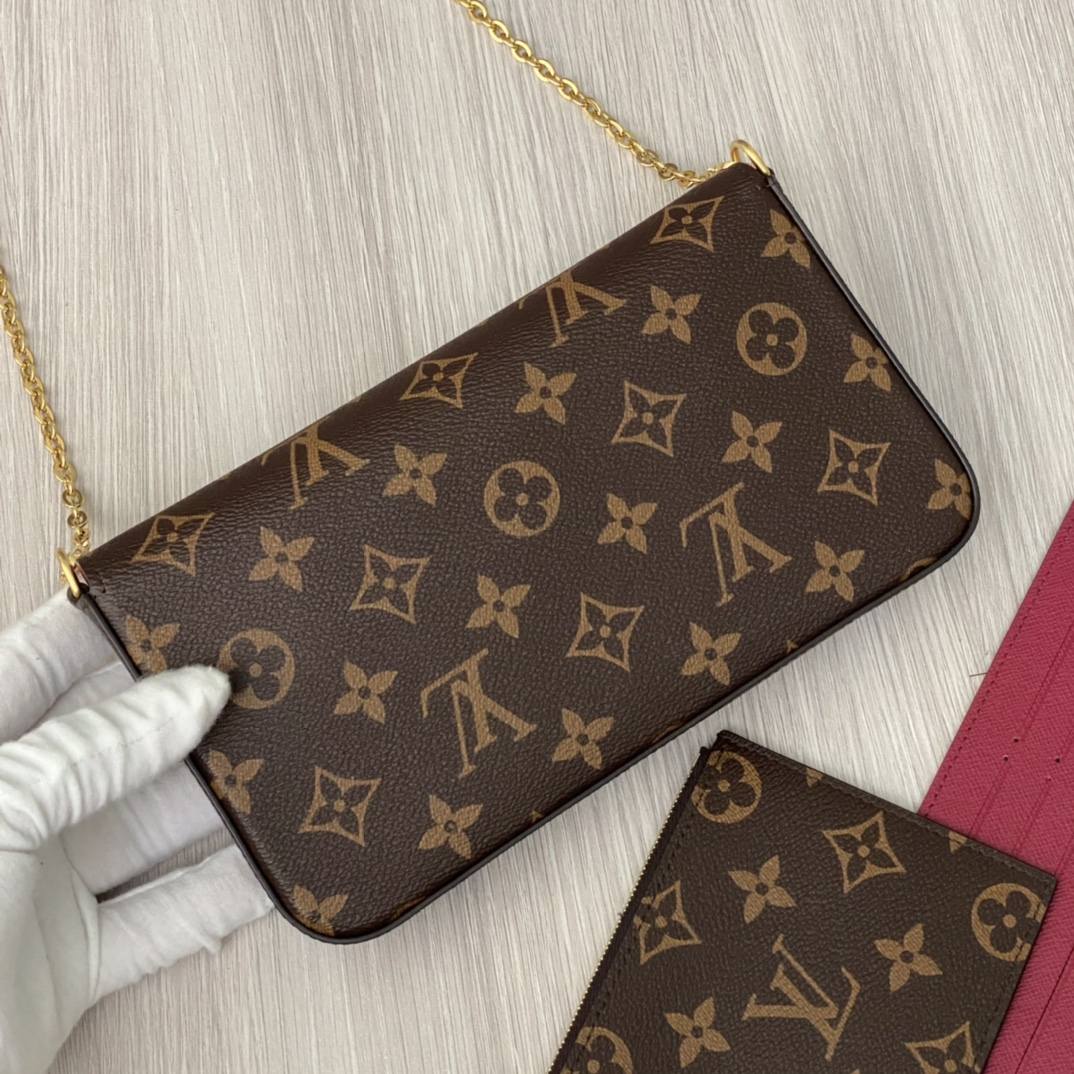 Ellebag’s 1:1 Replica of Louis Vuitton M61276 Pochette Félicie Chain Bag(2024 Dec Updated)-Best Quality Fake Louis Vuitton Bag Online Store, Replica designer bag ru