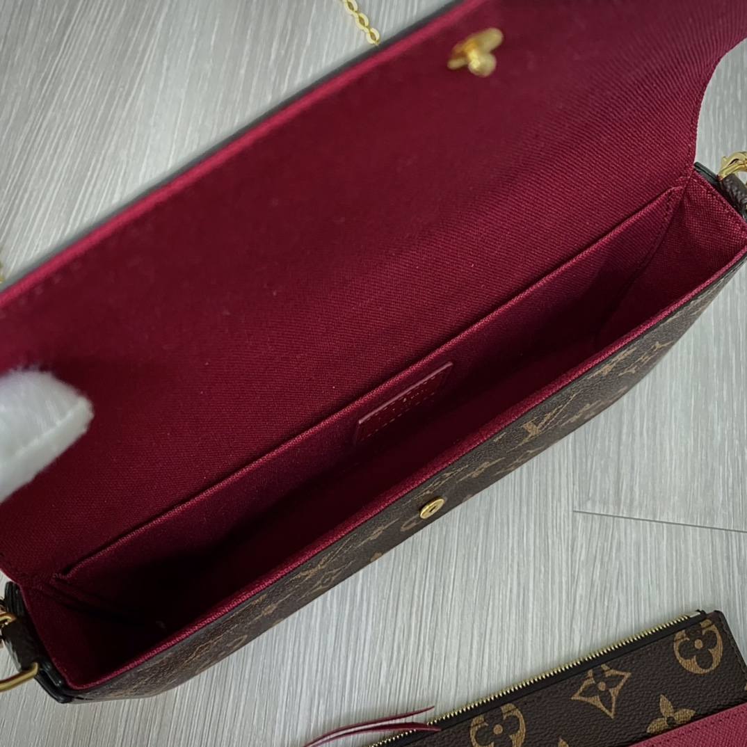 Ellebag’s 1:1 Replica of Louis Vuitton M61276 Pochette Félicie Chain Bag(2024 Dec Updated)-Best Quality Fake Louis Vuitton Bag Online Store, Replica designer bag ru