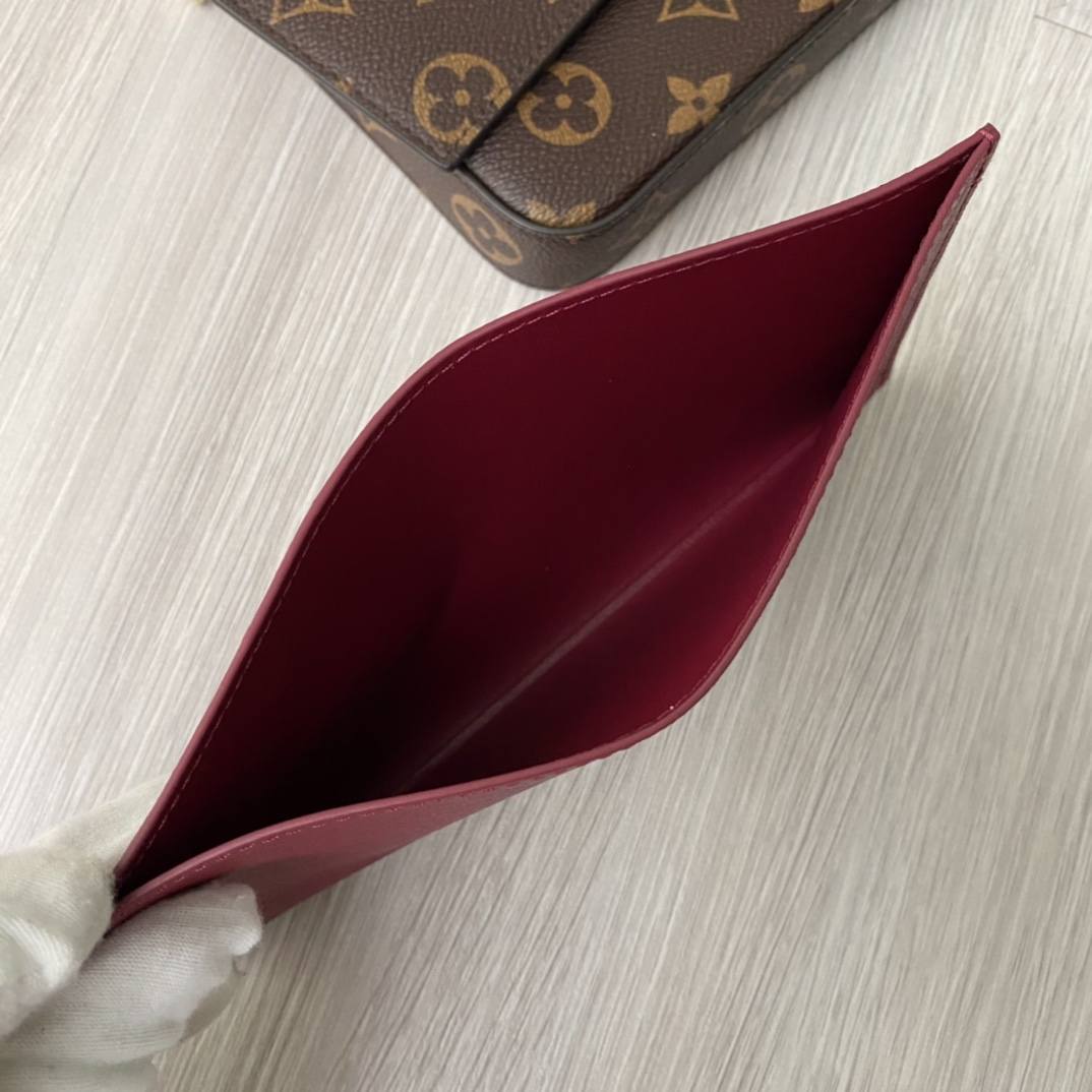 Ellebag’s 1:1 Replica of Louis Vuitton M61276 Pochette Félicie Chain Bag(2024 Dec Updated)-Best Quality Fake Louis Vuitton Bag Online Store, Replica designer bag ru