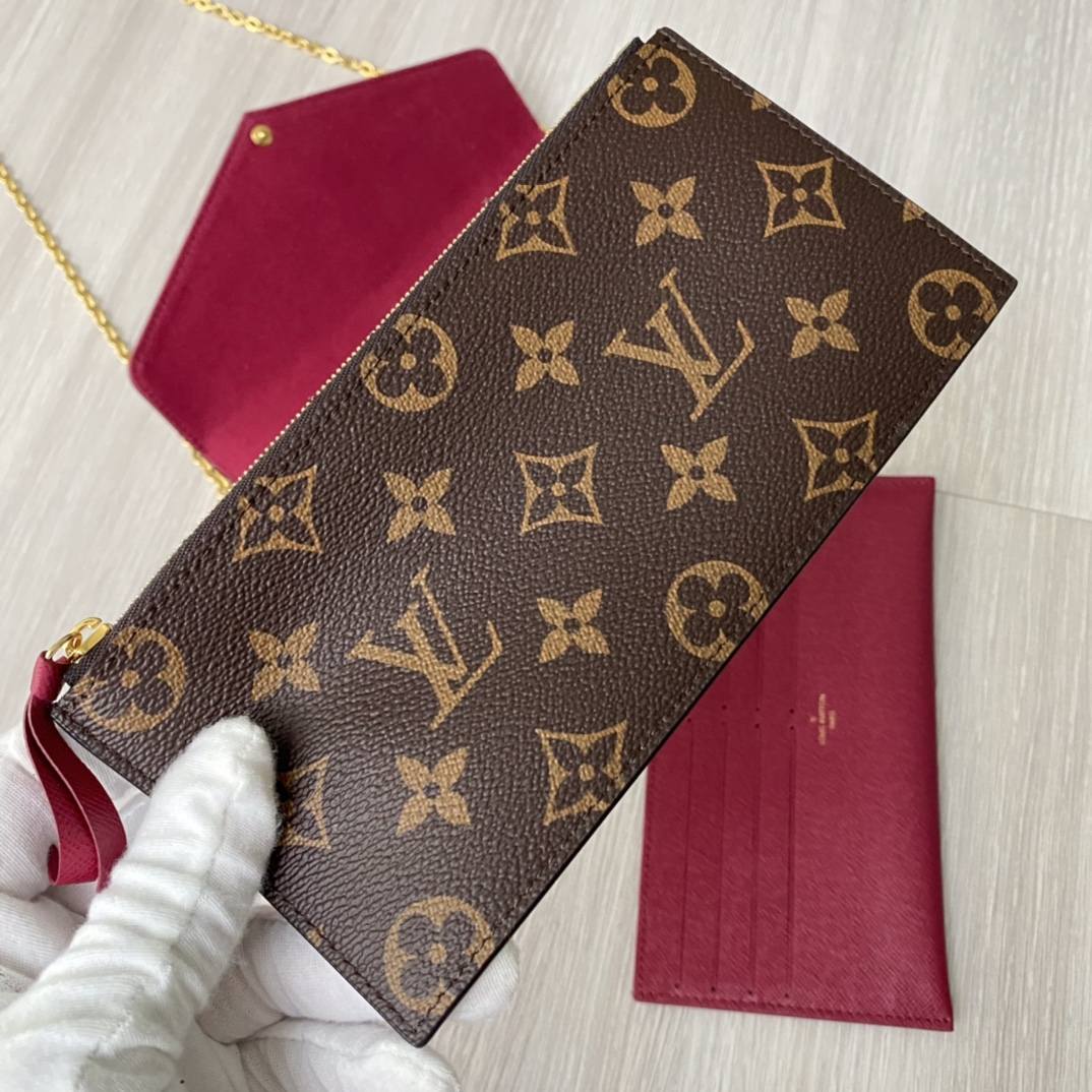 Ellebag’s 1:1 Replica of Louis Vuitton M61276 Pochette Félicie Chain Bag(2024 Dec Updated)-Best Quality Fake Louis Vuitton Bag Online Store, Replica designer bag ru