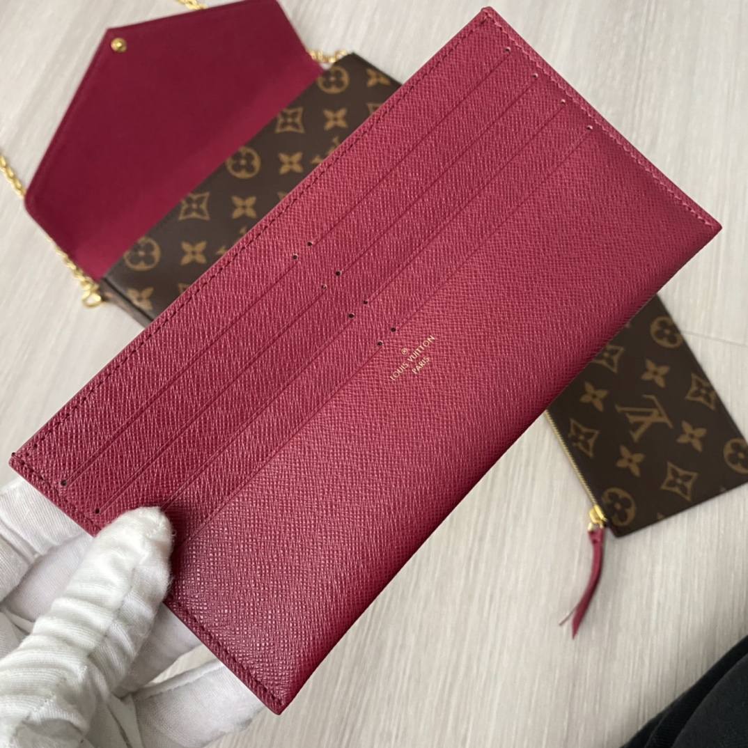 Ellebag’s 1:1 Replica of Louis Vuitton M61276 Pochette Félicie Chain Bag(2024 Dec Updated)-Best Quality Fake Louis Vuitton Bag Online Store, Replica designer bag ru