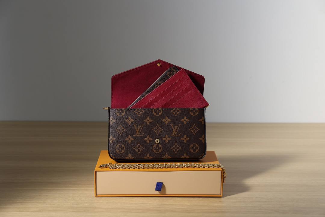 Ellebag’s 1:1 Replica of Louis Vuitton M61276 Pochette Félicie Chain Bag(2024 Dec Updated)-Best Quality Fake Louis Vuitton Bag Online Store, Replica designer bag ru