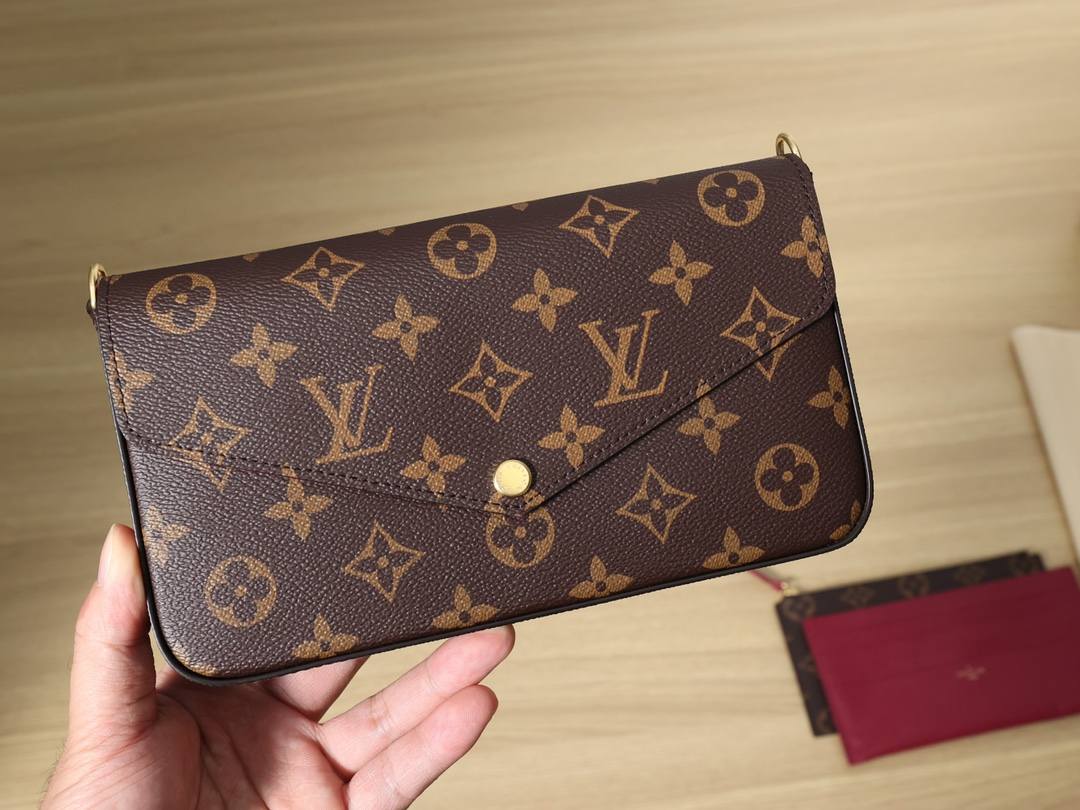 Ellebag’s 1:1 Replica of Louis Vuitton M61276 Pochette Félicie Chain Bag(2024 Dec Updated)-Best Quality Fake Louis Vuitton Bag Online Store, Replica designer bag ru