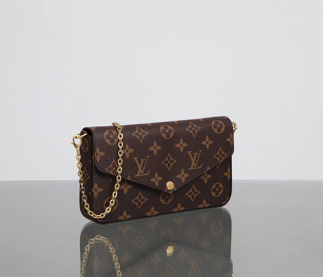 Ellebag’s 1:1 Replica of Louis Vuitton M61276 Pochette Félicie Chain Bag(2024 Dec Updated)-Best Quality Fake Louis Vuitton Bag Online Store, Replica designer bag ru