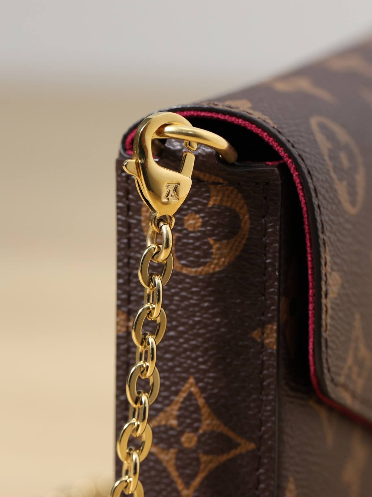 Ellebag’s 1:1 Replica of Louis Vuitton M61276 Pochette Félicie Chain Bag(2024 Dec Updated)-Best Quality Fake Louis Vuitton Bag Online Store, Replica designer bag ru