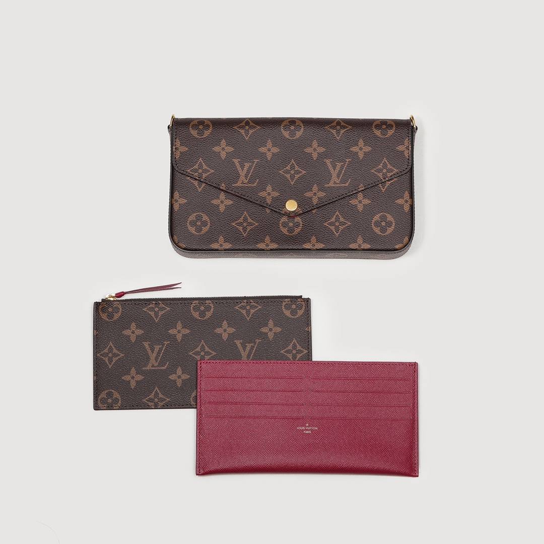 Ellebag’s 1:1 Replica of Louis Vuitton M61276 Pochette Félicie Chain Bag(2024 Dec Updated)-Best Quality Fake Louis Vuitton Bag Online Store, Replica designer bag ru