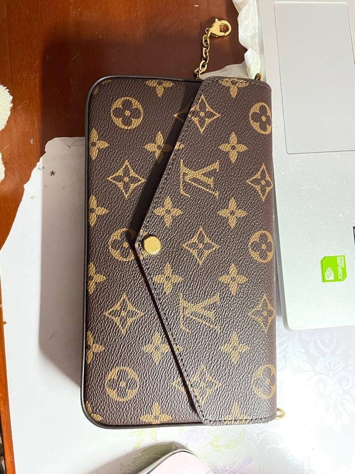 Ellebag’s 1:1 Replica of Louis Vuitton M61276 Pochette Félicie Chain Bag(2024 Dec Updated)-Best Quality Fake Louis Vuitton Bag Online Store, Replica designer bag ru