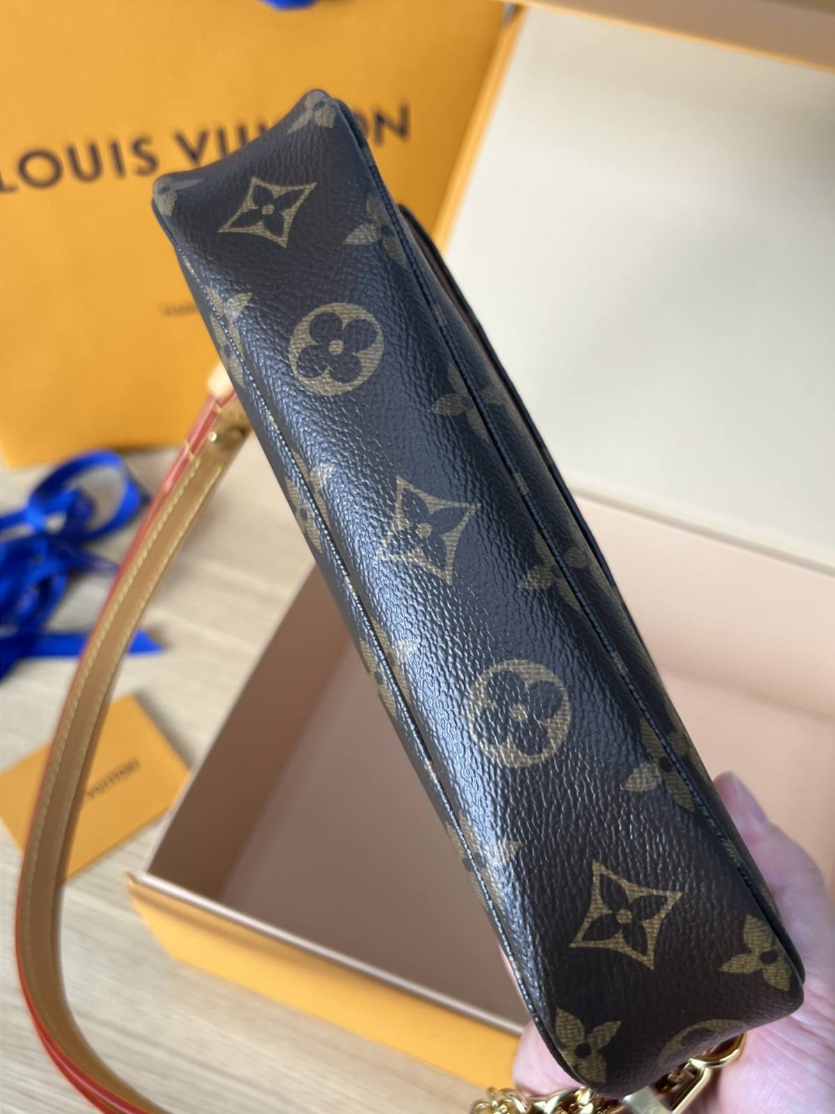 Ellebag’s 1:1 Replica of Louis Vuitton M81911 Wallet On Chain Ivy Handbag(2024 Dec Updated)-ʻOi aku ka maikaʻi o ka ʻeke Louis Vuitton ʻeke hoʻopunipuni ma ka hale kūʻai pūnaewele, ʻeke hoʻolālā kope ru