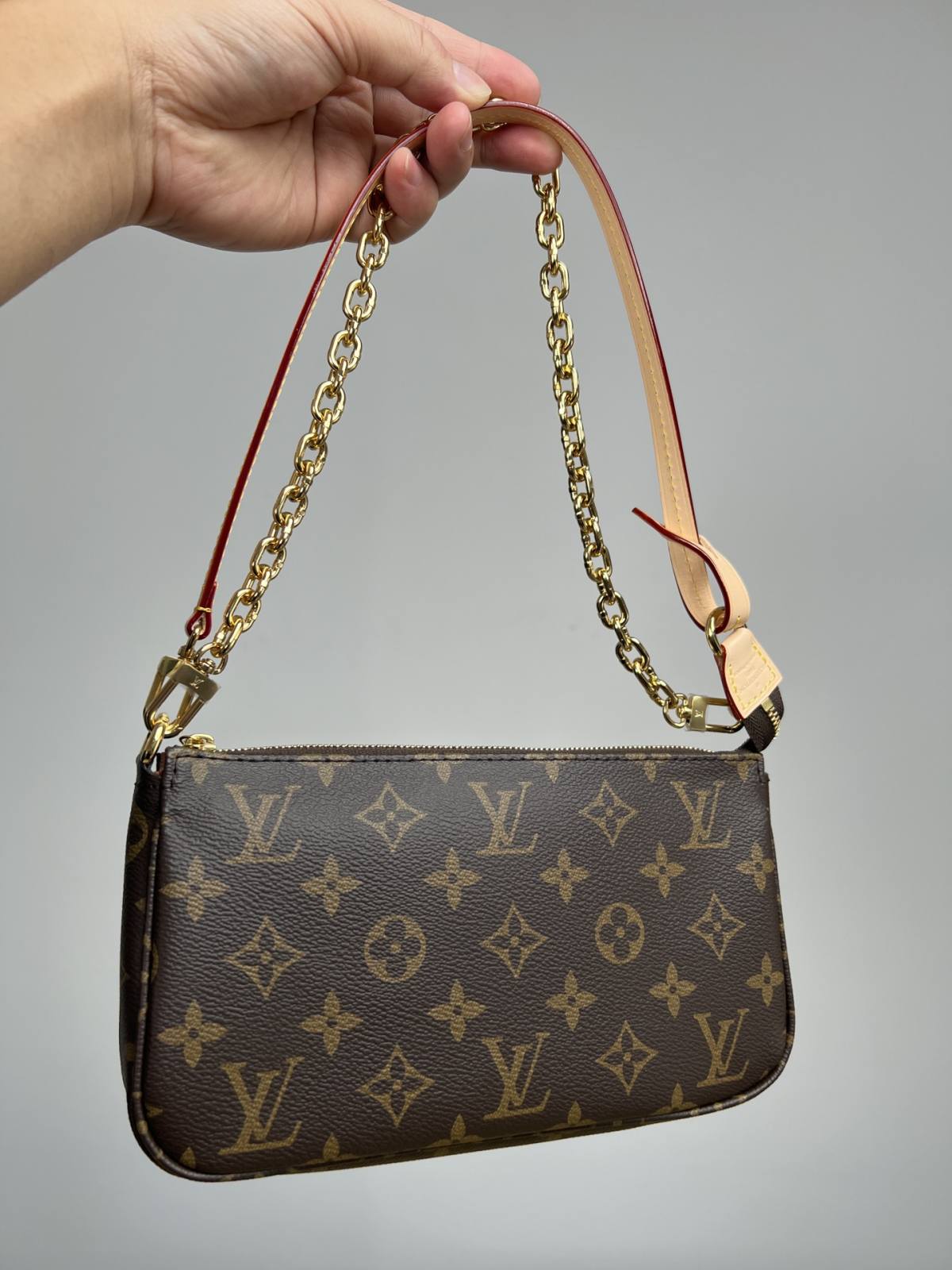 Ellebag’s 1:1 Replica of Louis Vuitton M82766 Pochette Accessoires Handbag(2024 Dec Updated)-ʻOi aku ka maikaʻi o ka ʻeke Louis Vuitton ʻeke hoʻopunipuni ma ka hale kūʻai pūnaewele, ʻeke hoʻolālā kope ru