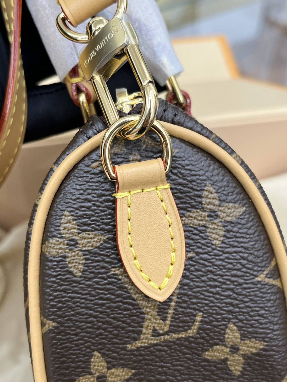 Ellebag’s Mastery in Replicating the Louis Vuitton M81085 Nano Speedy(2024 Dec Updated)-ʻOi aku ka maikaʻi o ka ʻeke Louis Vuitton ʻeke hoʻopunipuni ma ka hale kūʻai pūnaewele, ʻeke hoʻolālā kope ru