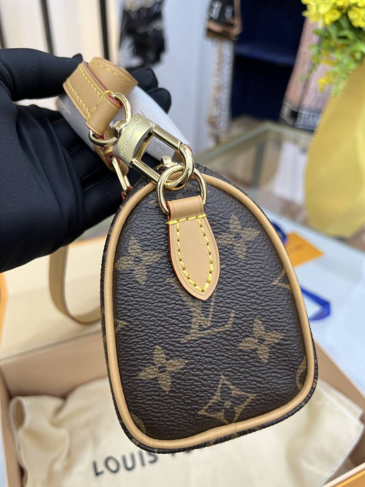 Ellebag’s Mastery in Replicating the Louis Vuitton M81085 Nano Speedy(2024 Dec Updated)-ʻOi aku ka maikaʻi o ka ʻeke Louis Vuitton ʻeke hoʻopunipuni ma ka hale kūʻai pūnaewele, ʻeke hoʻolālā kope ru