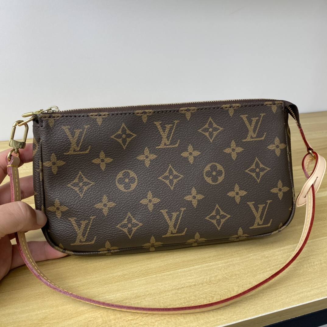 Ellebag’s Precision Replica: The Louis Vuitton M40712 Pochette Accessoires(2024 Dec Updated)-Negoziu in linea di borse Louis Vuitton falsi di migliore qualità, borsa di design di replica ru