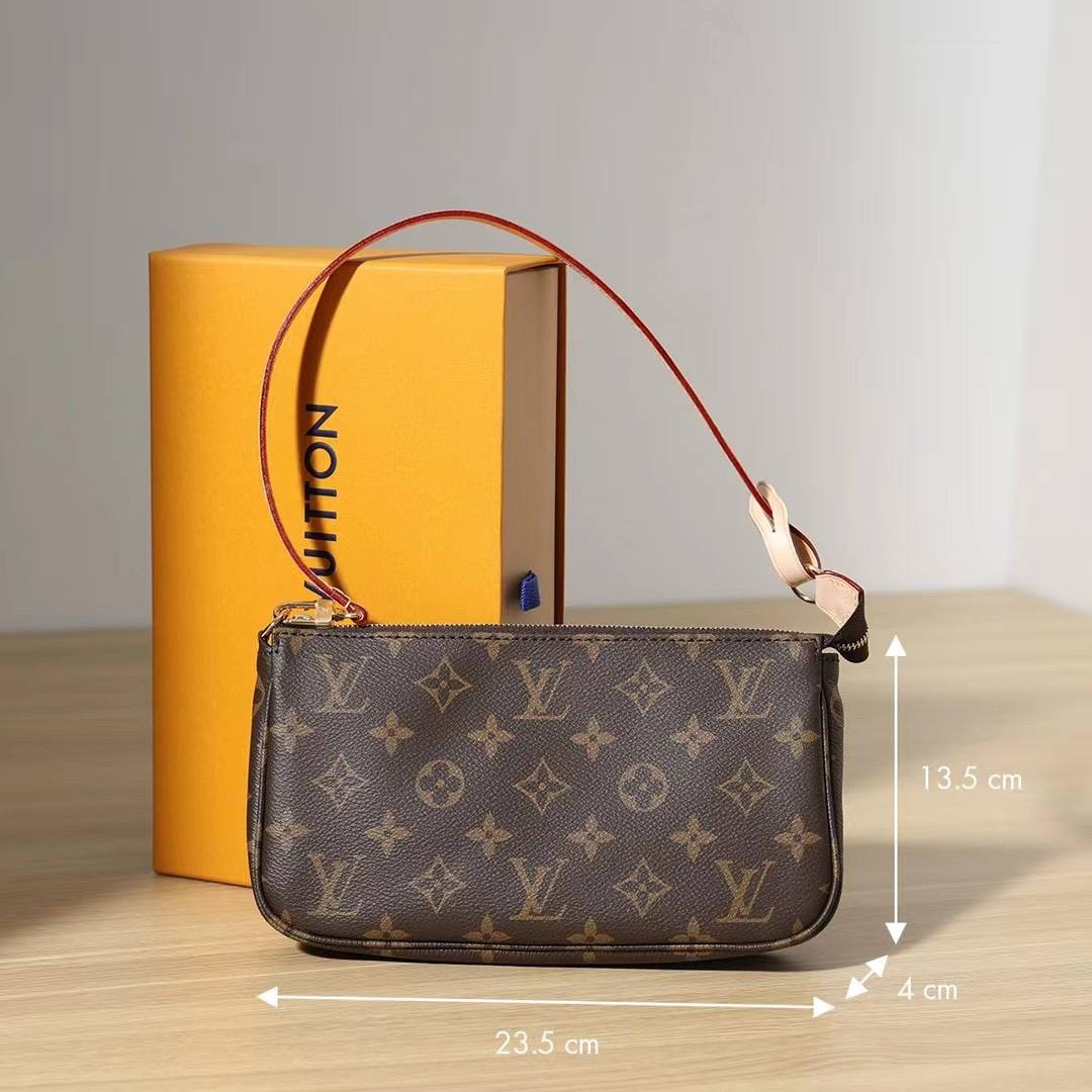 Ellebag’s Precision Replica: The Louis Vuitton M40712 Pochette Accessoires(2024 Dec Updated)-Negoziu in linea di borse Louis Vuitton falsi di migliore qualità, borsa di design di replica ru