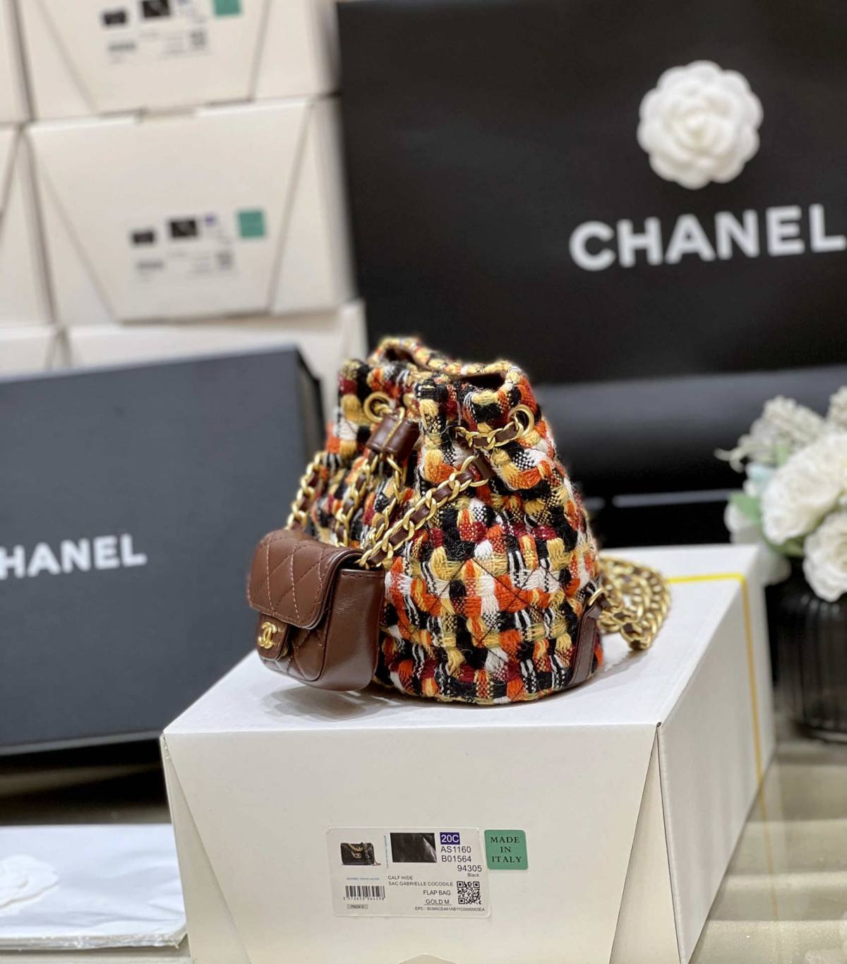 Ellebag’s Exquisite Replica: The Brown Lambskin Chanel Small Backpack with Vintage Hardware(2024 Dec Updated)-Ti o dara ju Didara iro Louis Vuitton apo Online itaja, Ajọra onise apo ru