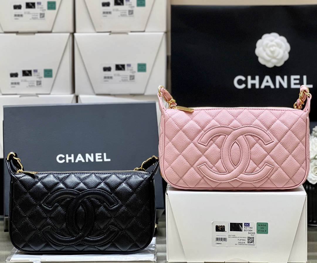 Ellebag’s Exquisite Replica: The Pink Caviar Leather Chanel Bag with Wide Leather-Interlaced Chain and Gold Hardware(2024 Dec Updated)-Интернет-магазин поддельной сумки Louis Vuitton лучшего качества, копия дизайнерской сумки ru