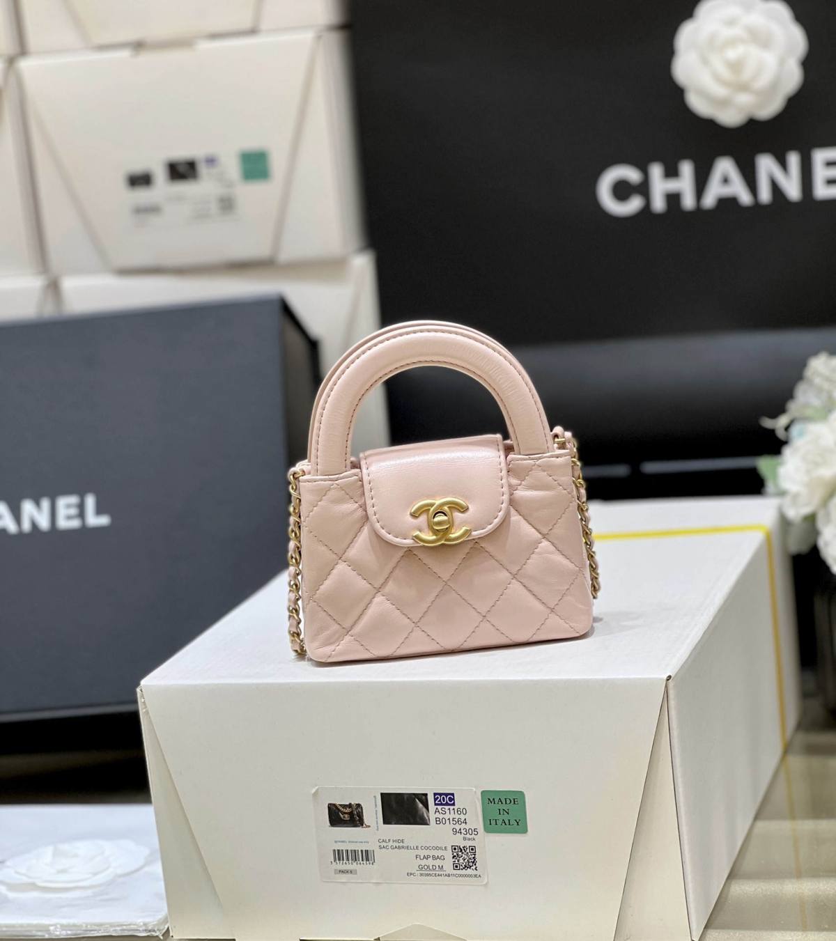 Ellebag’s Exquisite Replica: The Pink Lambskin Chanel Kelly-Style Clutch with Chain(2024 Dec Updated)-ร้านค้าออนไลน์กระเป๋า Louis Vuitton ปลอมคุณภาพดีที่สุด, กระเป๋าออกแบบจำลอง ru