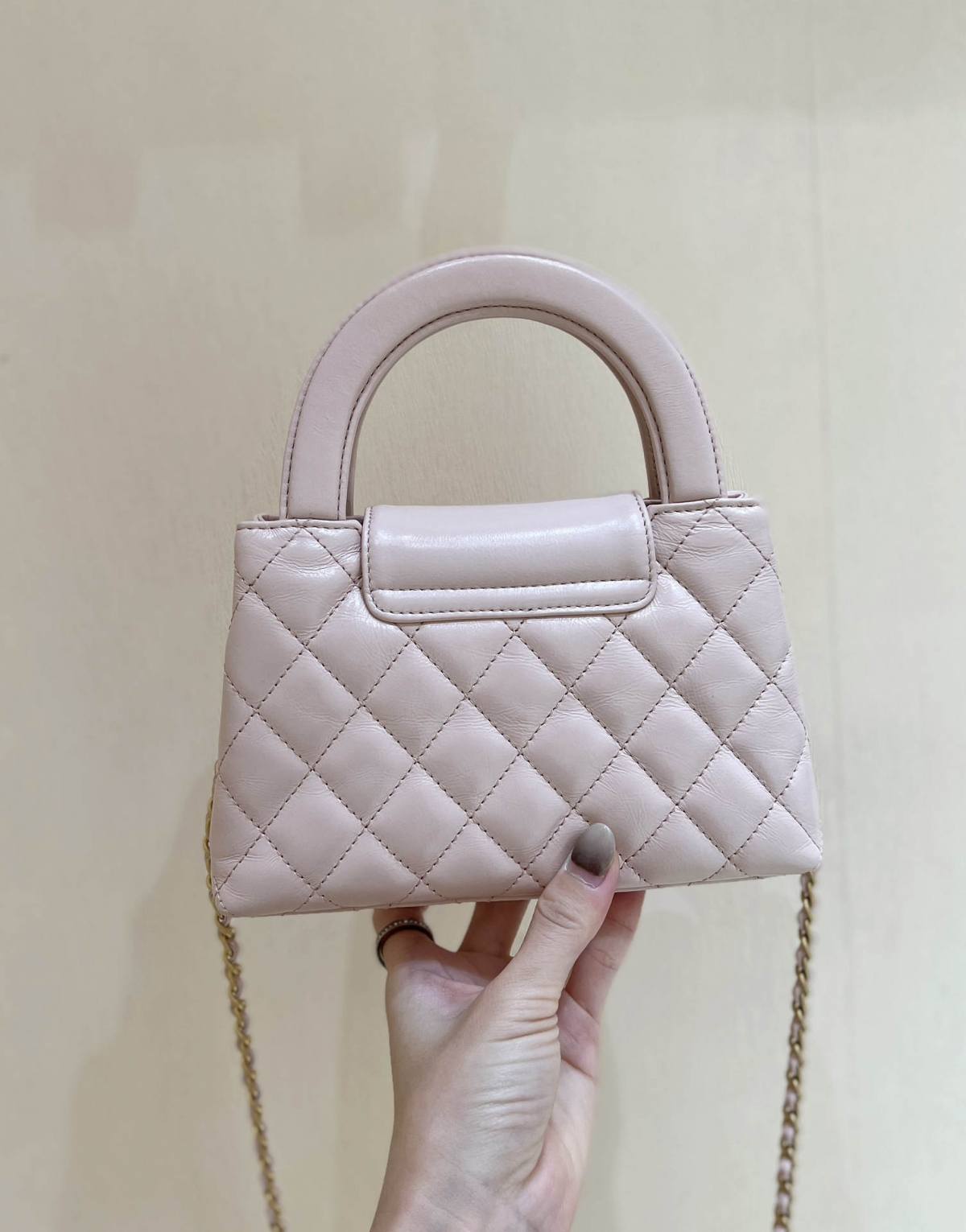 Ellebag’s Exquisite Replica: The Pink Lambskin Chanel Mini Kelly-Style Shopping Bag(2024 Dec Updated)-ร้านค้าออนไลน์กระเป๋า Louis Vuitton ปลอมคุณภาพดีที่สุด, กระเป๋าออกแบบจำลอง ru