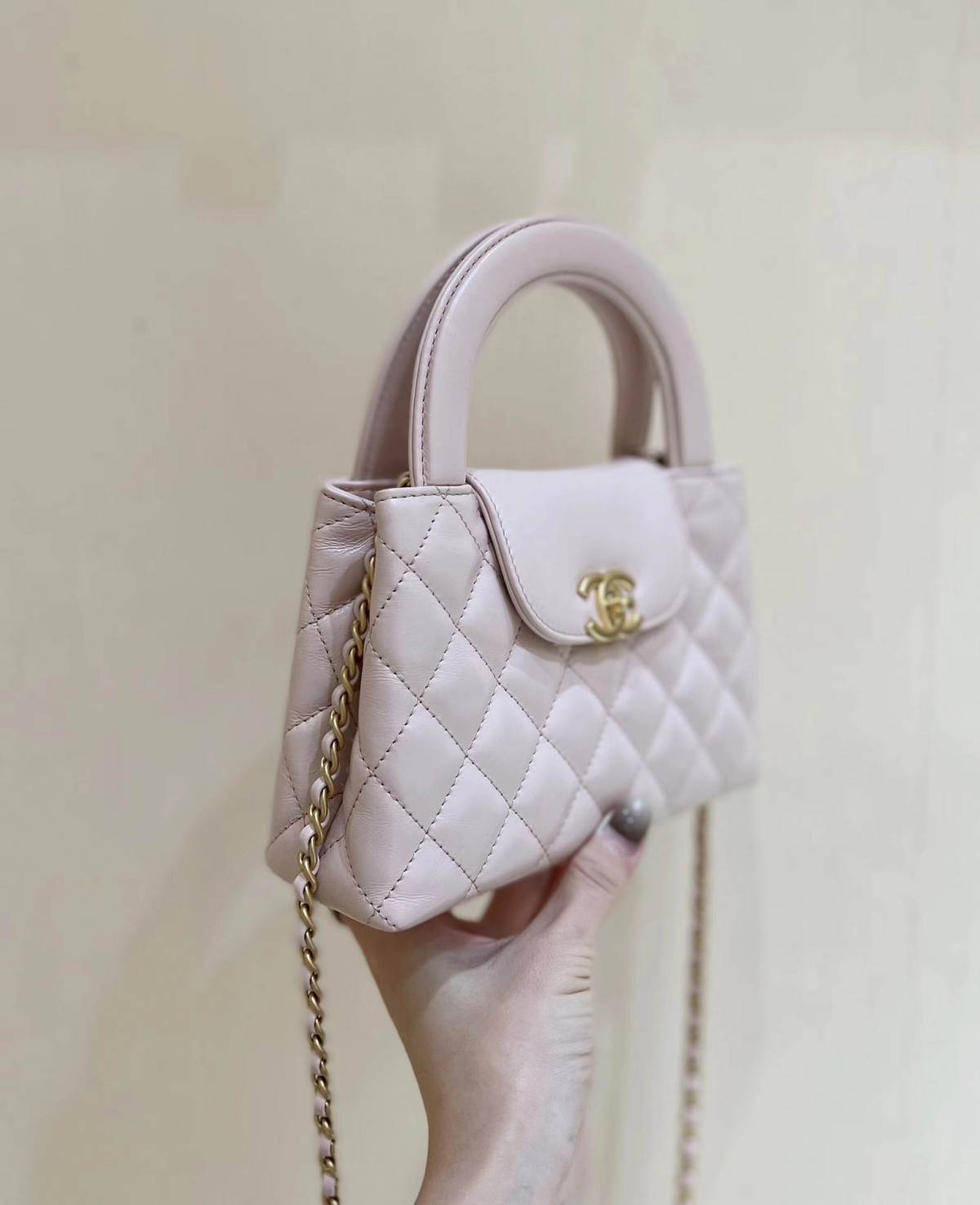 Ellebag’s Exquisite Replica: The Pink Lambskin Chanel Mini Kelly-Style Shopping Bag(2024 Dec Updated)-ร้านค้าออนไลน์กระเป๋า Louis Vuitton ปลอมคุณภาพดีที่สุด, กระเป๋าออกแบบจำลอง ru