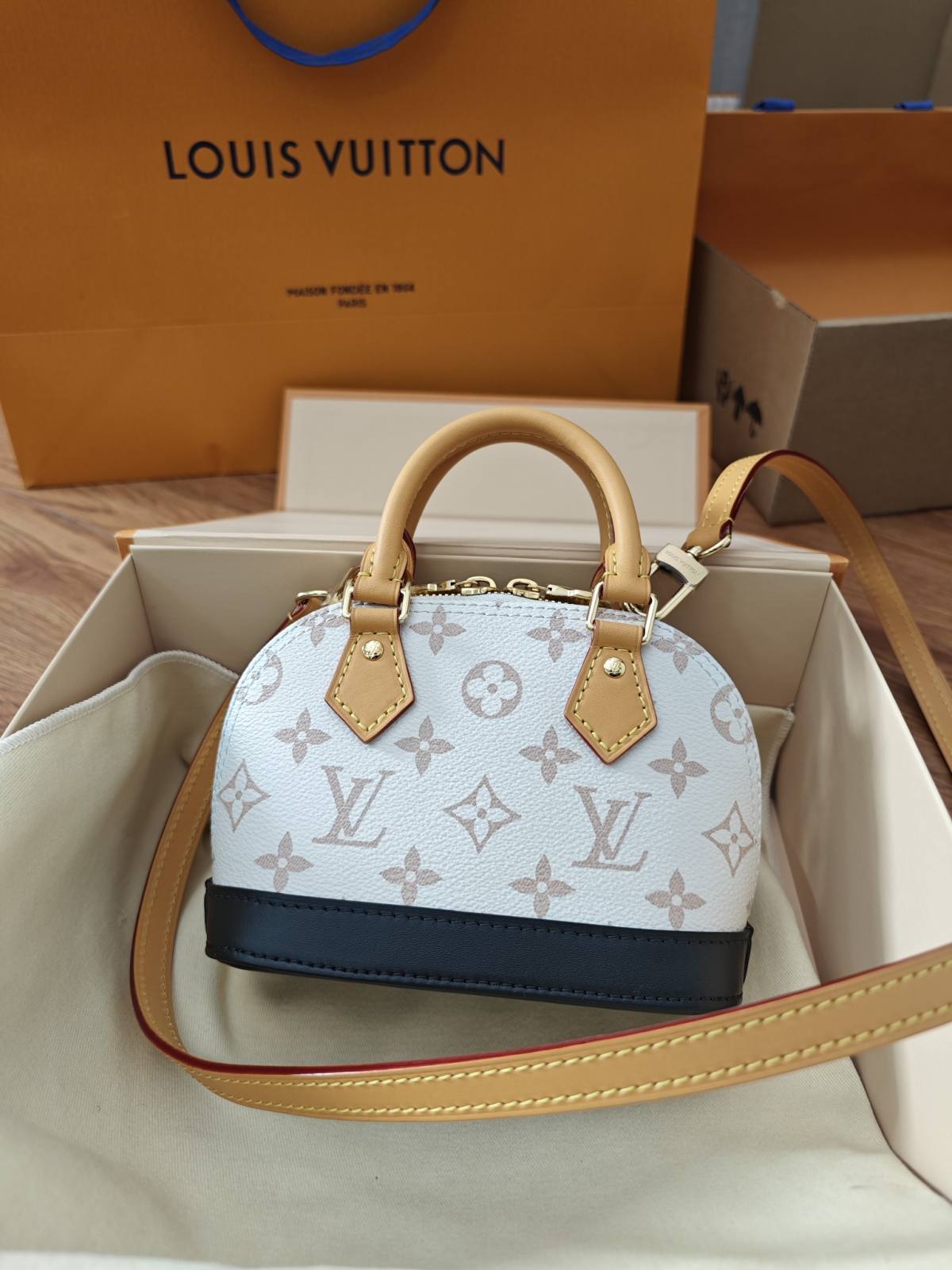 Ellebag’s Replica Journey: M46895 Nano Alma Handbag – A Perfect Reproduction(2024 Dec Updated)-Best Quality Fake Louis Vuitton Bag Online Store, Replica designer bag ru