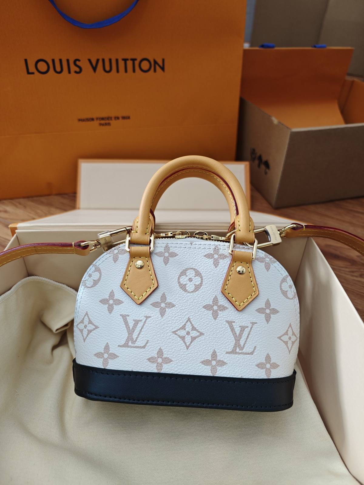 Ellebag’s Replica Journey: M46895 Nano Alma Handbag – A Perfect Reproduction(2024 Dec Updated)-Best Quality Fake Louis Vuitton Bag Online Store, Replica designer bag ru