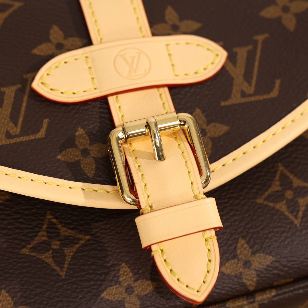 Louis Vuitton M46740 SAUMUR BB Handbag Craftsmanship Breakdown(2024 Dec Updated)-Best Quality Fake Louis Vuitton Bag Online Store, Replica designer bag ru