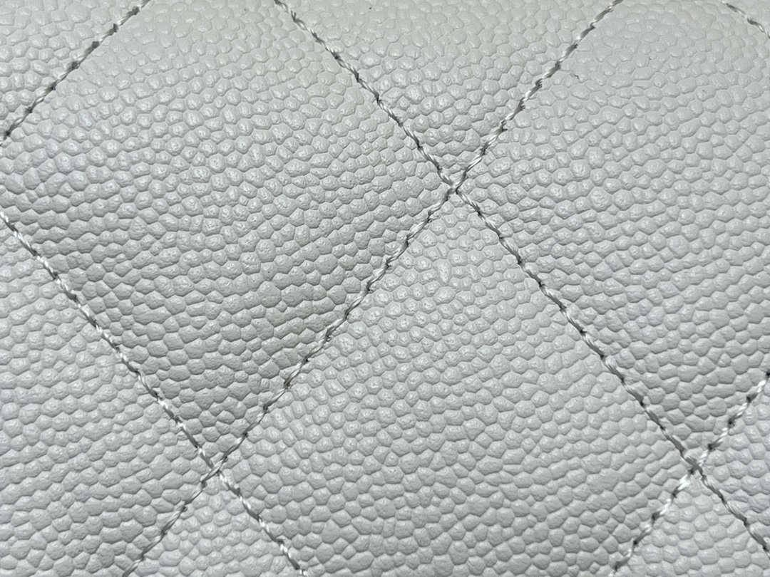 Ellebag’s Exquisite Replica: The White Caviar Leather Chanel Mini Flap Bag with Heart Clasp(2024 Dec Updated)-Best Quality Fake Louis Vuitton Bag Online Store, Replica designer bag ru