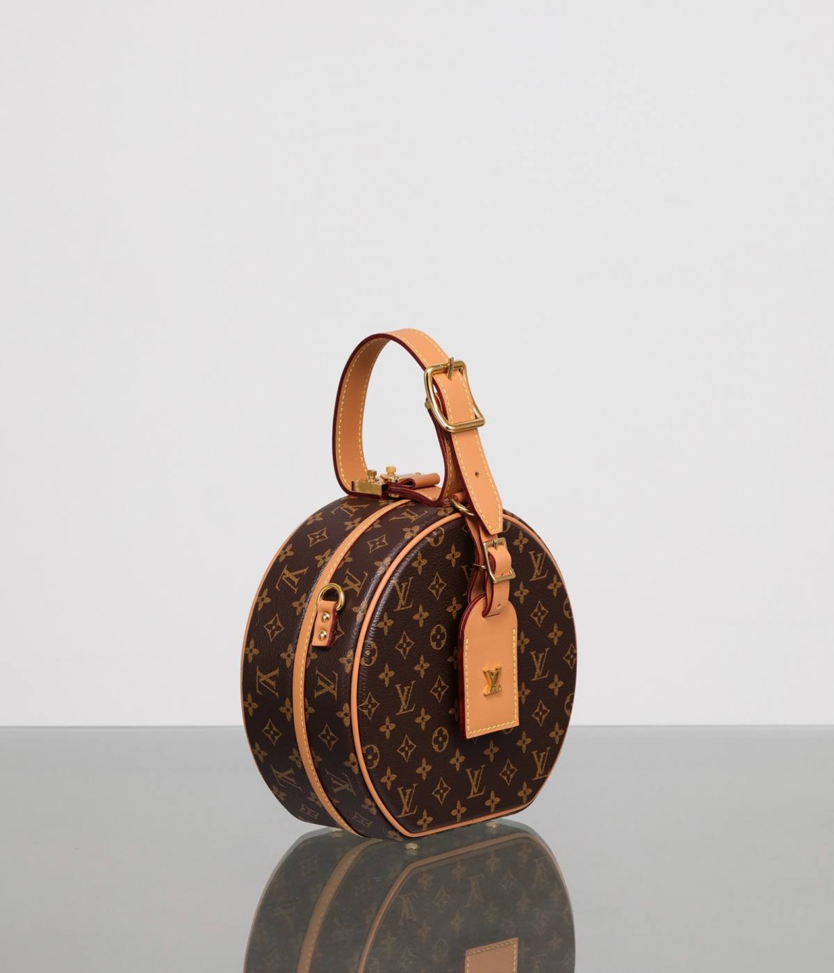 The Craft Behind the Replica: Ellebag’s 1:1 Recreation of Louis Vuitton M43514 Petite Boîte Chapeau Handbag(2024 Dec Updated)-Best Quality Replica designer Bag factory in China