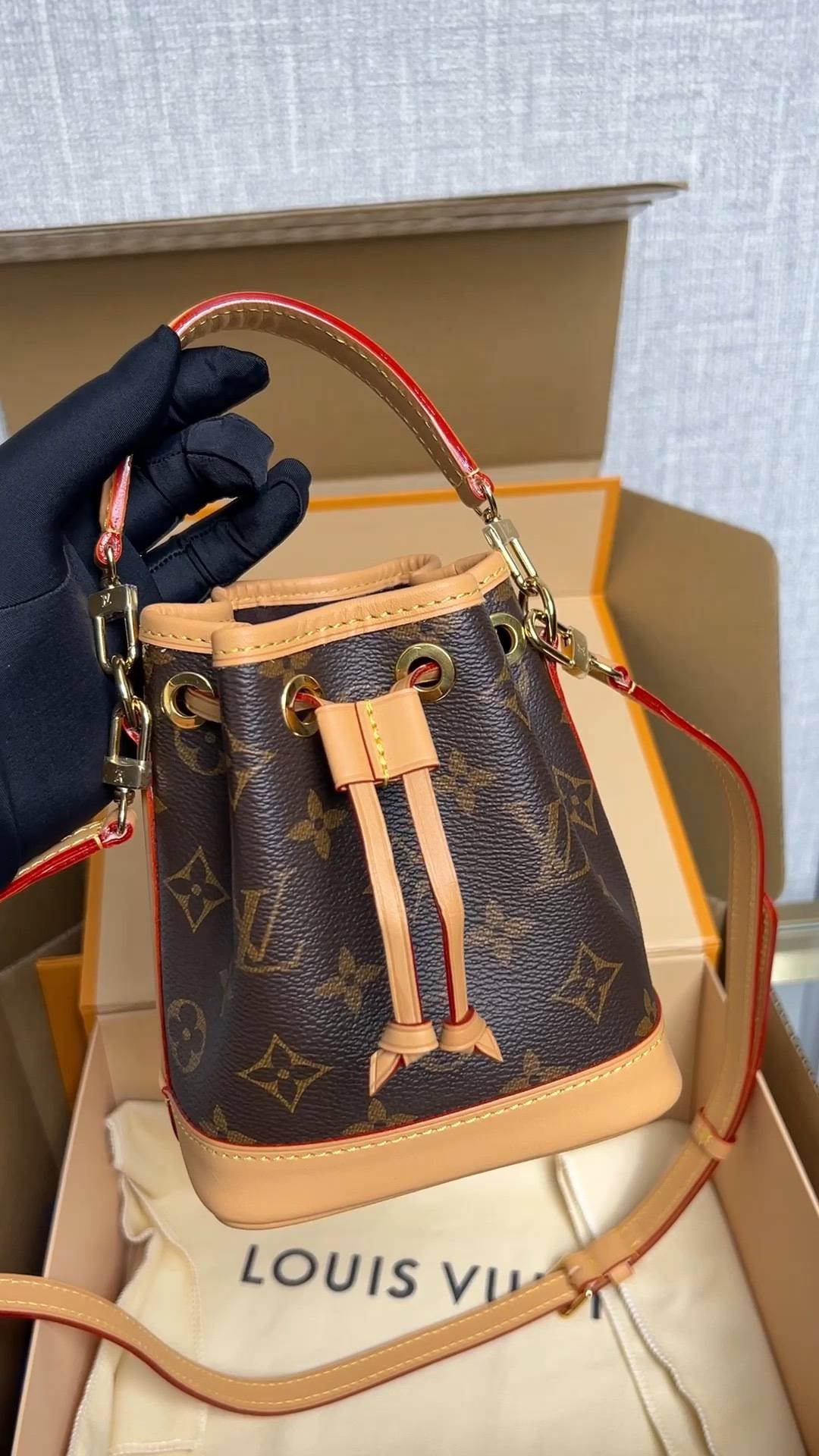 The Story of Precision: Ellebag’s Replica of the Louis Vuitton M81266 Nano Noé(2024 Dec Updated)-Best Quality Fake Louis Vuitton Bag Online Store, Replica designer bag ru