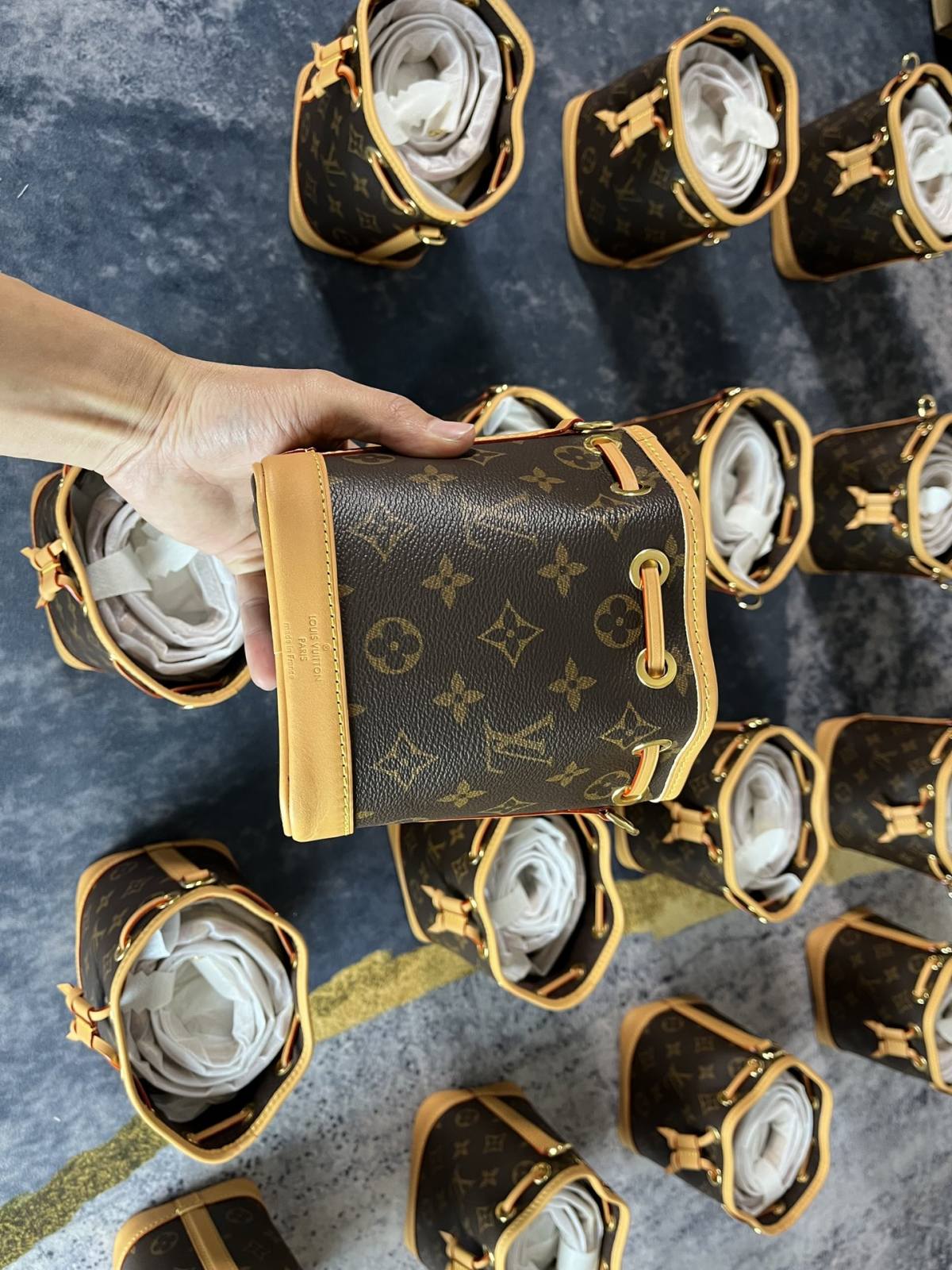 The Story of Precision: Ellebag’s Replica of the Louis Vuitton M81266 Nano Noé(2024 Dec Updated)-Best Quality Fake Louis Vuitton Bag Online Store, Replica designer bag ru