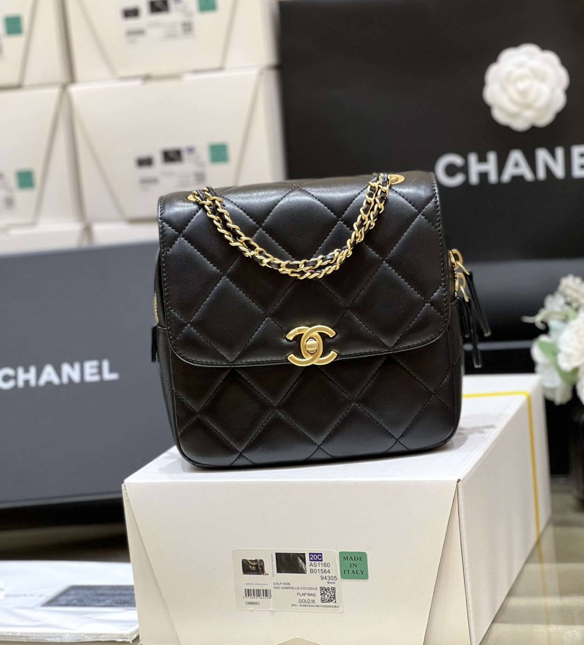 Ellebag’s Masterful Recreation of the Chanel 23P 3884 Lambskin Flap Bag with Gold Hardware(2024 Dec Updated)-Yakanakisa Hunhu Fake Louis Vuitton Bag Online Store, Replica dhizaini bag ru