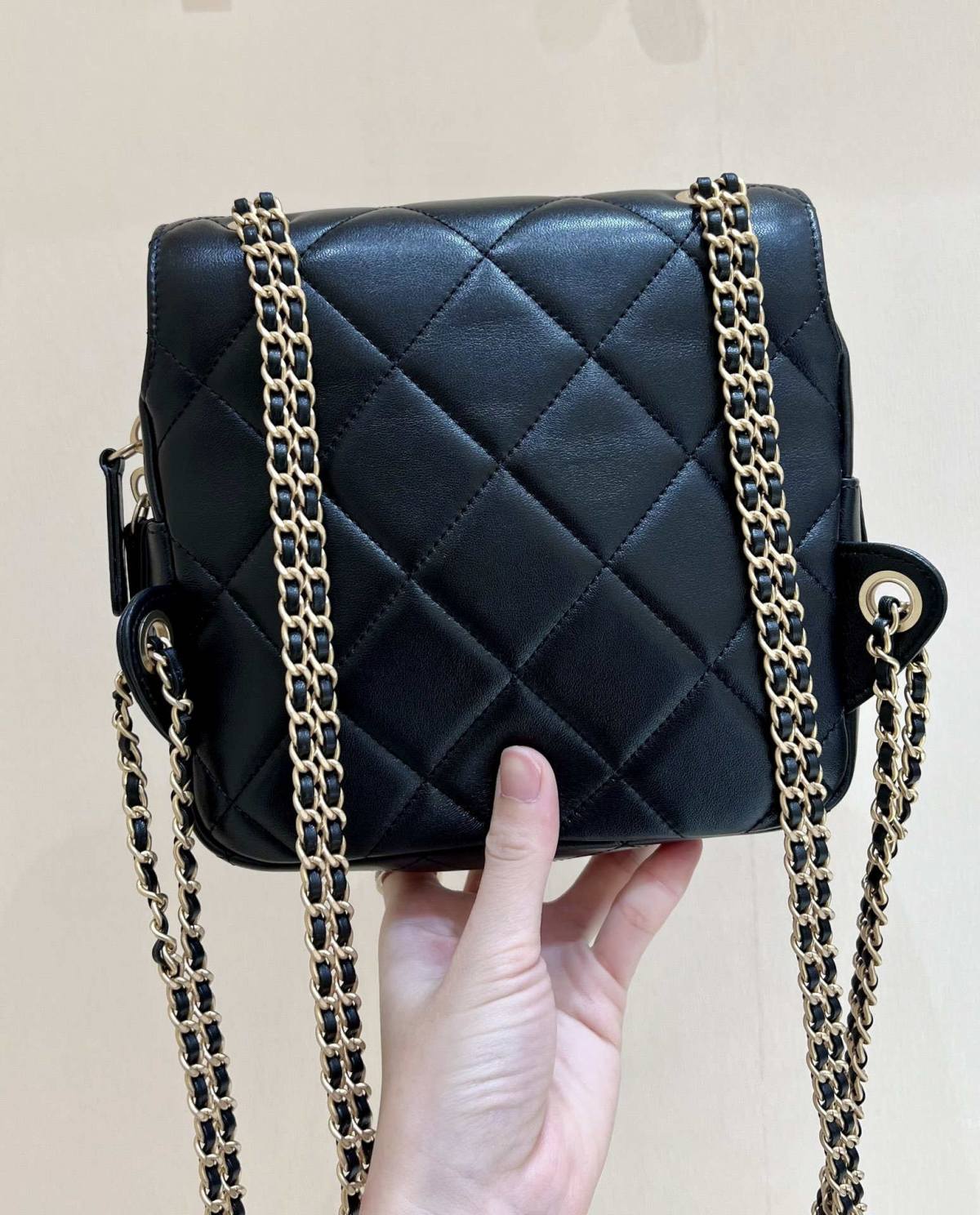 Ellebag’s Masterful Recreation of the Chanel 23P 3884 Lambskin Flap Bag with Gold Hardware(2024 Dec Updated)-Yakanakisa Hunhu Fake Louis Vuitton Bag Online Store, Replica dhizaini bag ru