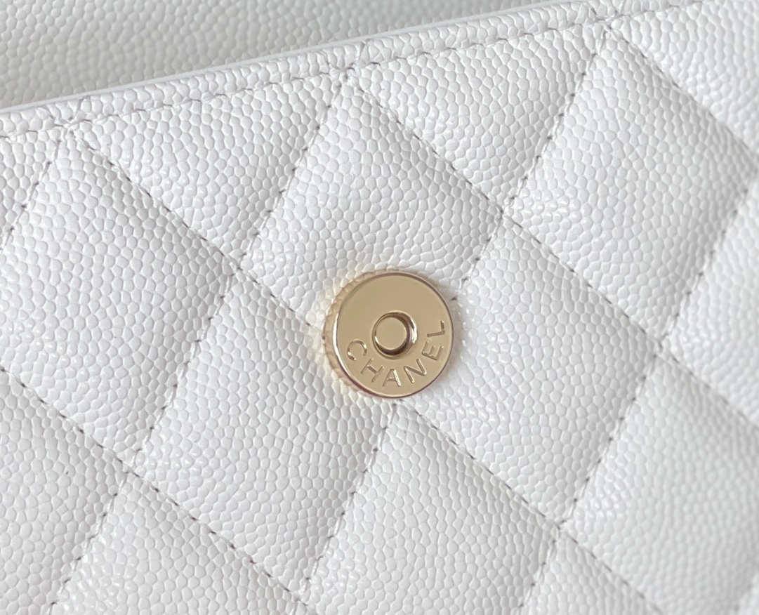 Ellebag’s Masterful Recreation of the Chanel 23P White Caviar Leather Bag(2024 Dec Updated)-Best Quality Fake Louis Vuitton Bag Online Store, Replica designer bag ru