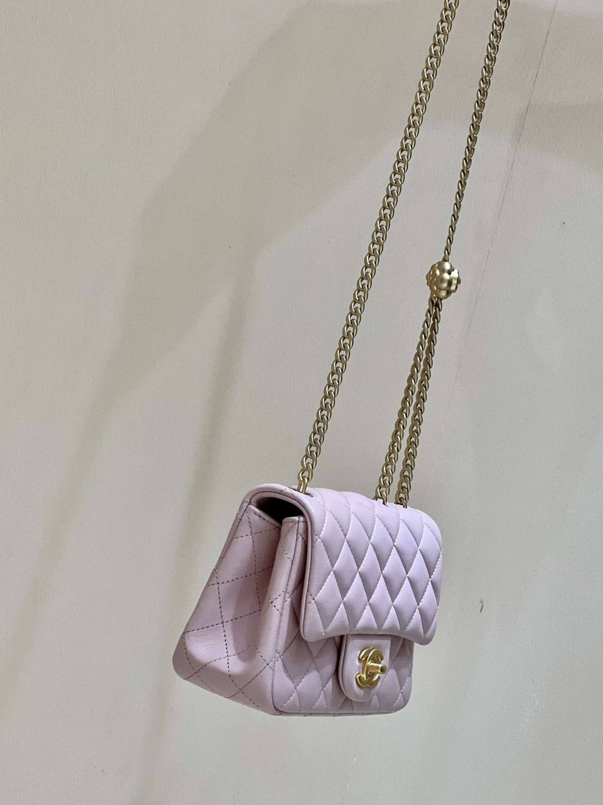 Ellebag’s Masterful Recreation of the Chanel 23S 4040 Pink Lambskin Flap Bag with Gold Hardware(2024 Dec Updated)-Best Quality Fake Louis Vuitton Bag Online Store, Replica designer bag ru