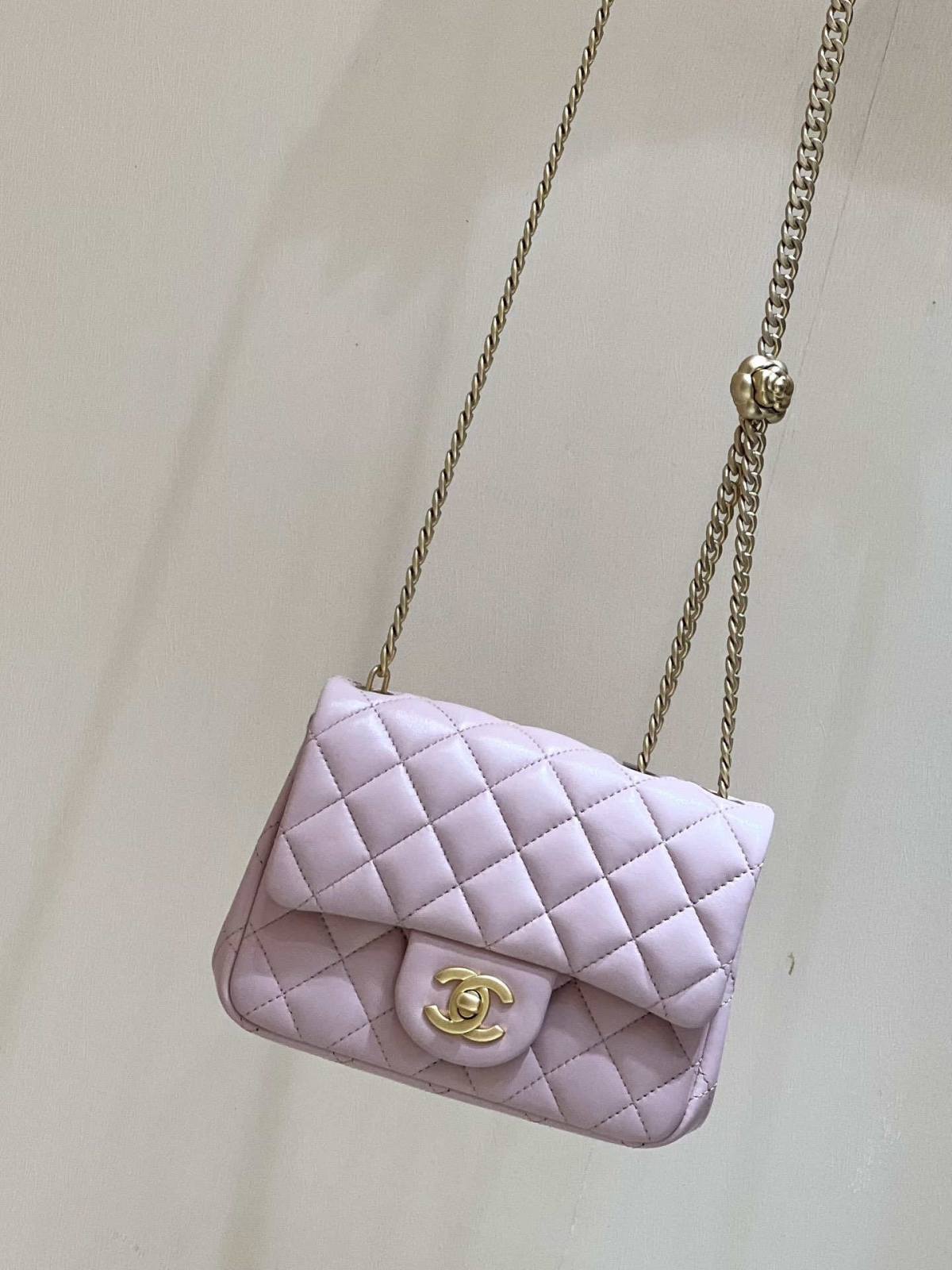 Ellebag’s Masterful Recreation of the Chanel 23S 4040 Pink Lambskin Flap Bag with Gold Hardware(2024 Dec Updated)-Best Quality Fake Louis Vuitton Bag Online Store, Replica designer bag ru