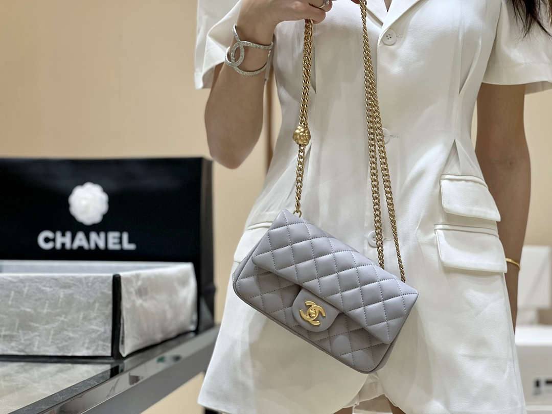 Ellebag’s Masterful Recreation of the Chanel 23S 4041 Blue Lambskin Flap Bag with Camellia Clasp(2024 Dec Updated)-Best Quality Fake Louis Vuitton Bag Online Store, Replica designer bag ru