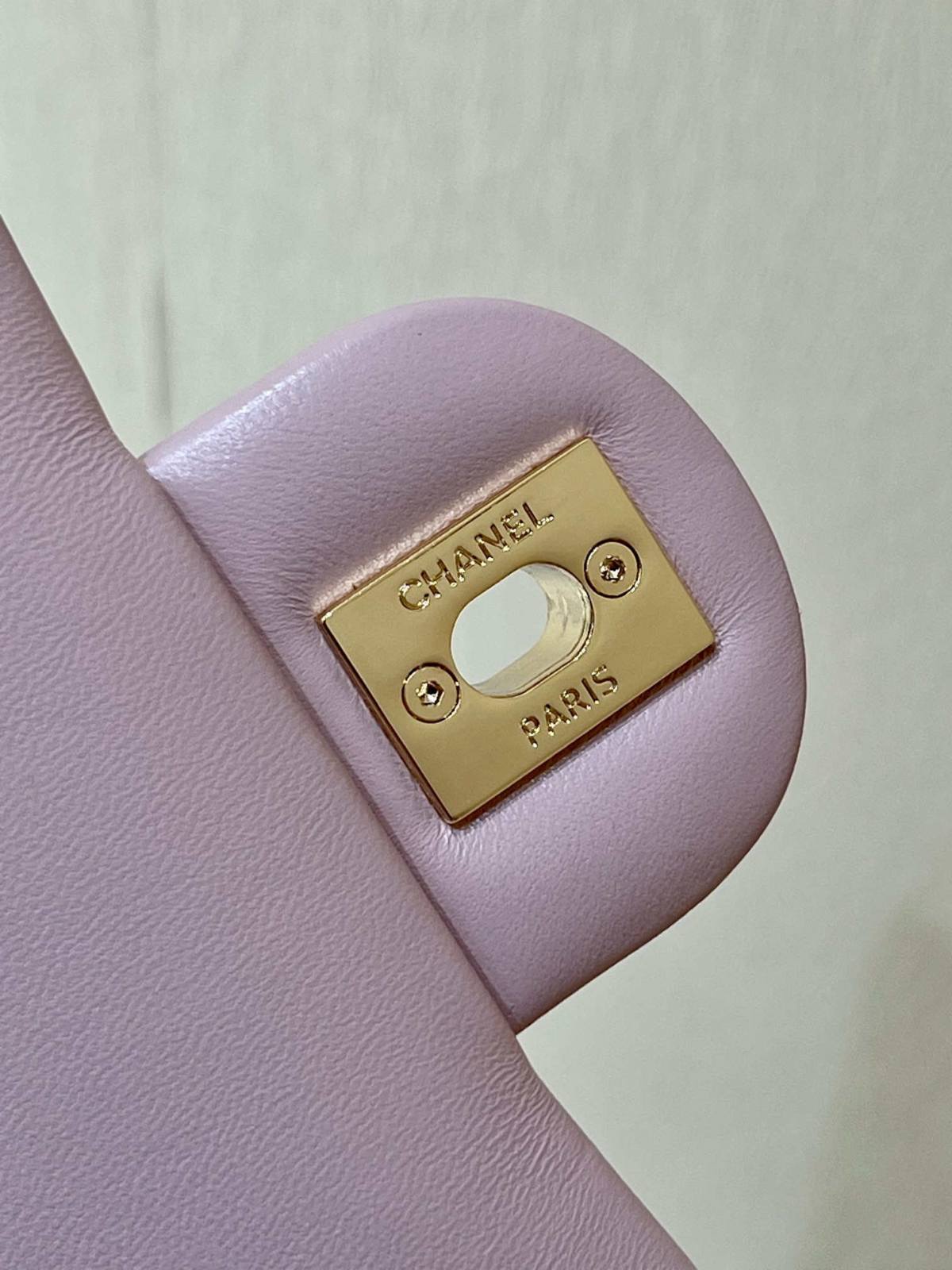 Ellebag’s Masterful Recreation of the Chanel 23S AS4023 Pink Gold Lambskin Top Handle Bag(2024 Dec Updated)-Best Quality Fake Louis Vuitton Bag Online Store, Replica designer bag ru