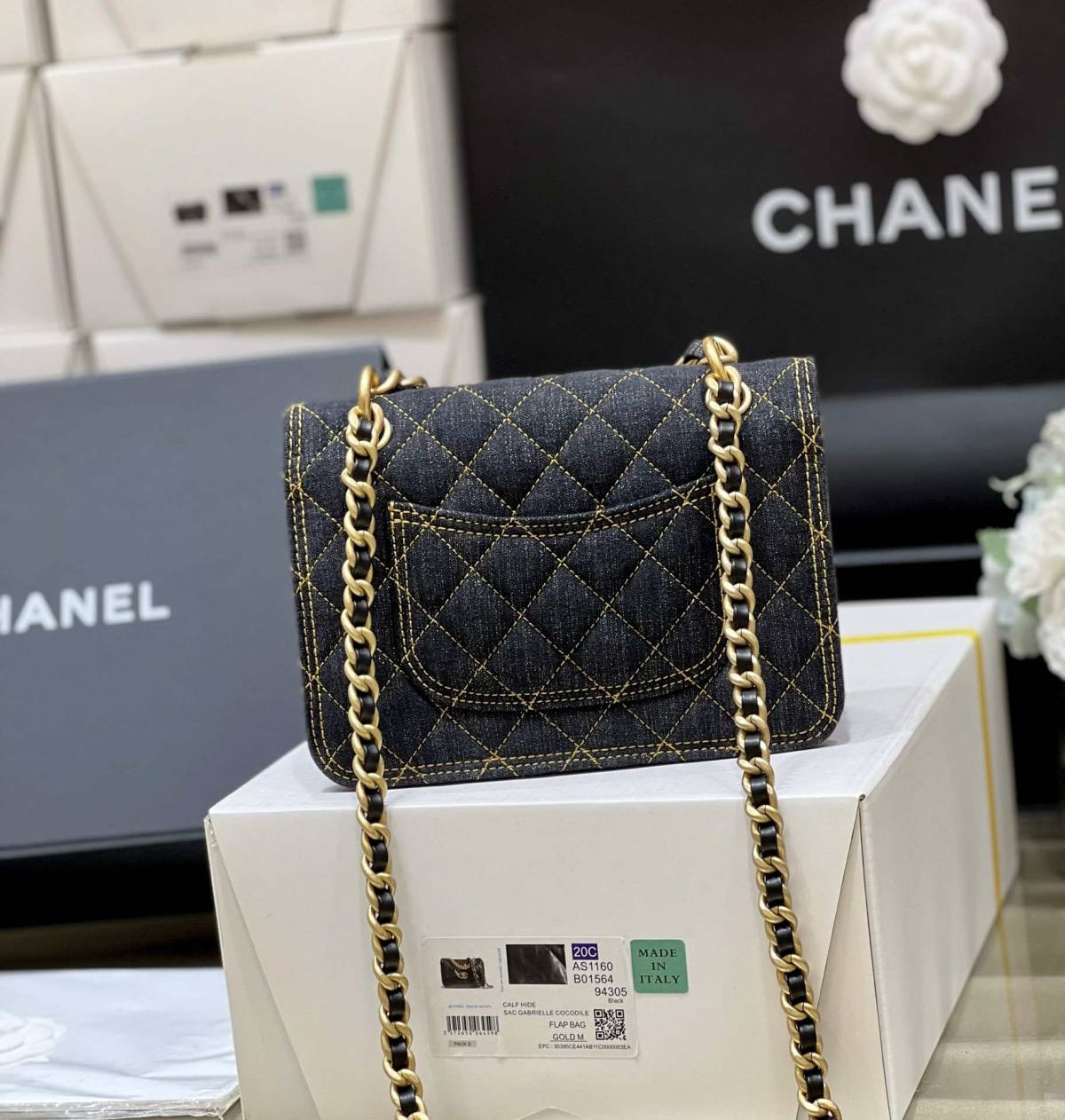 Ellebag’s Masterful Recreation of the Chanel 23S AS4051 Canvas Bag(2024 Dec Updated)-Bästa kvalitet Fake Louis Vuitton Bag Online Store, Replica designer bag ru