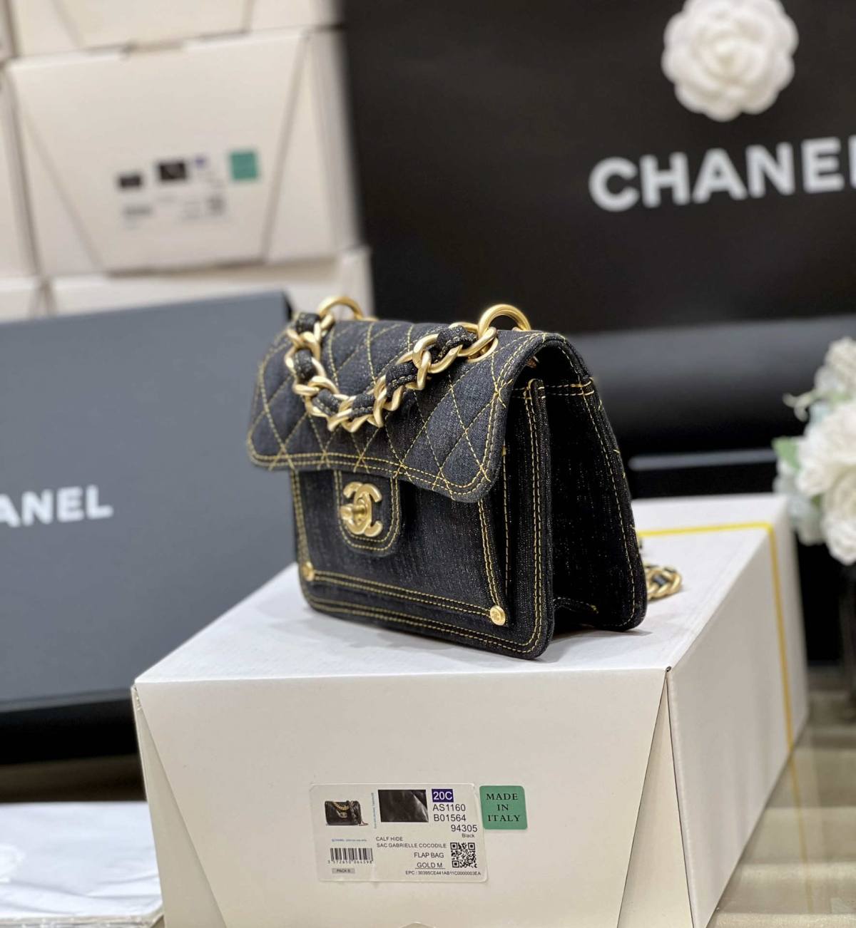 Ellebag’s Masterful Recreation of the Chanel 23S AS4051 Canvas Bag(2024 Dec Updated)-Bästa kvalitet Fake Louis Vuitton Bag Online Store, Replica designer bag ru