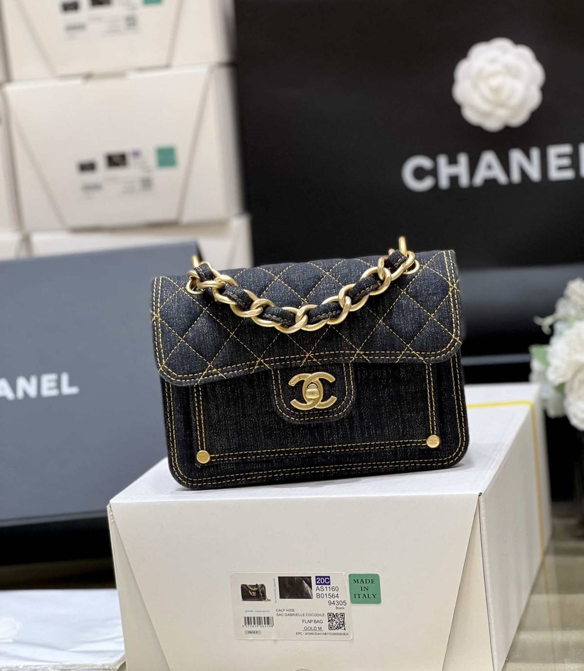 Ellebag’s Masterful Recreation of the Chanel 23S AS4051 Canvas Bag(2024 Dec Updated)-Bästa kvalitet Fake Louis Vuitton Bag Online Store, Replica designer bag ru