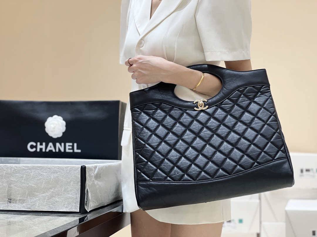 Ellebag’s Masterful Recreation of the AS1010 Chanel 31 Large Shopping Bag(2025 Jan Updated)-Bästa kvalitet Fake Louis Vuitton Bag Online Store, Replica designer bag ru