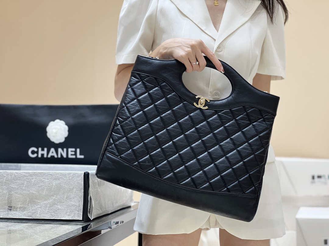 Ellebag’s Masterful Recreation of the AS1010 Chanel 31 Large Shopping Bag(2025 Jan Updated)-Bästa kvalitet Fake Louis Vuitton Bag Online Store, Replica designer bag ru